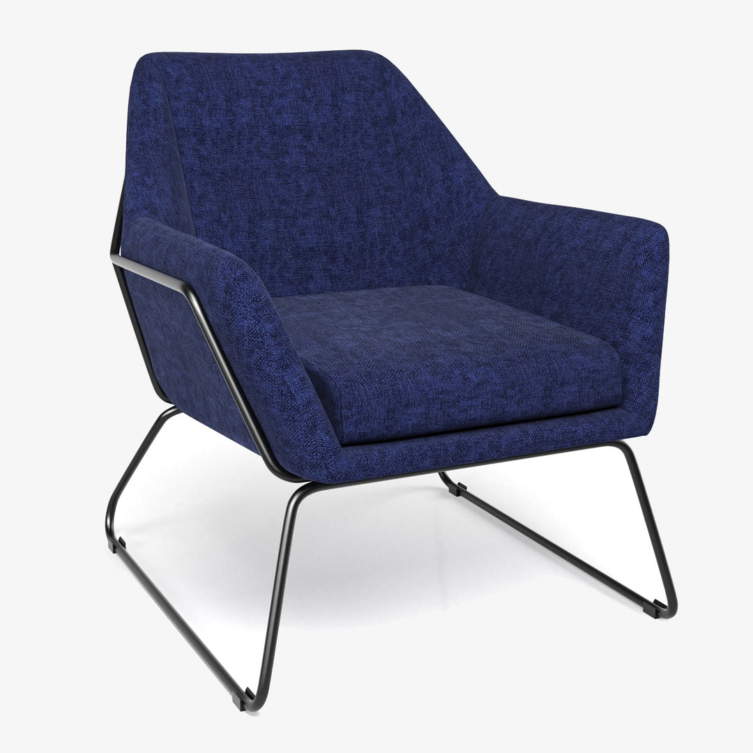 Norwood Chenille Lounge Chair